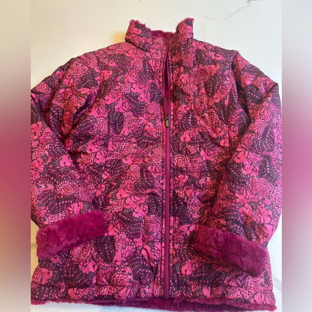 Girls The North Face Reversible Jacket size XL/18